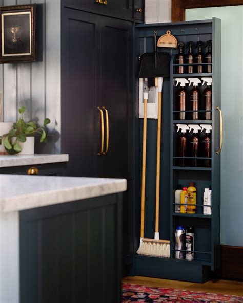 Broom cupboard .